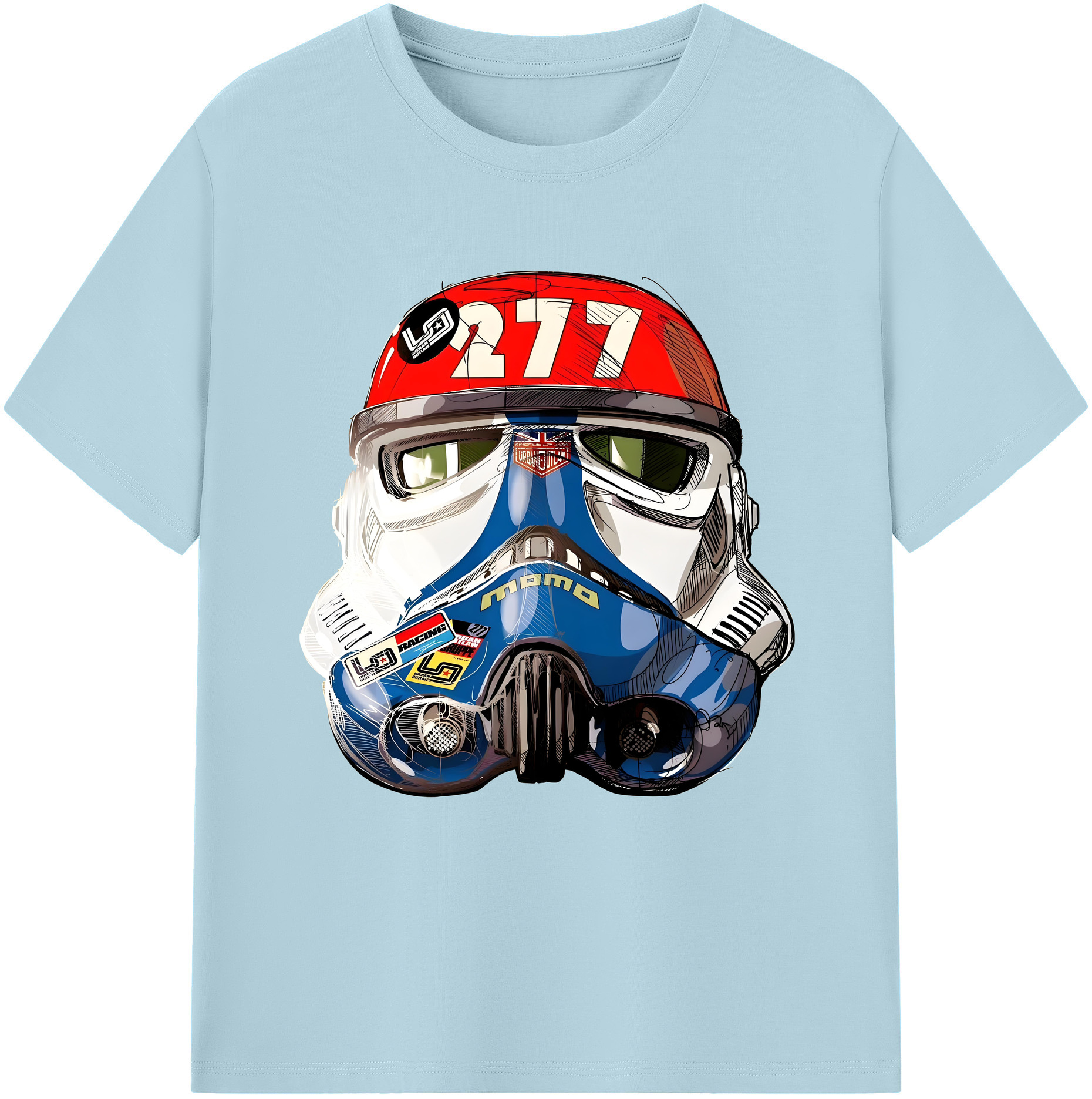 （画像用） スター・ウォーズ Star Wars 綿100％半袖Tシャツ（フロントプリント）